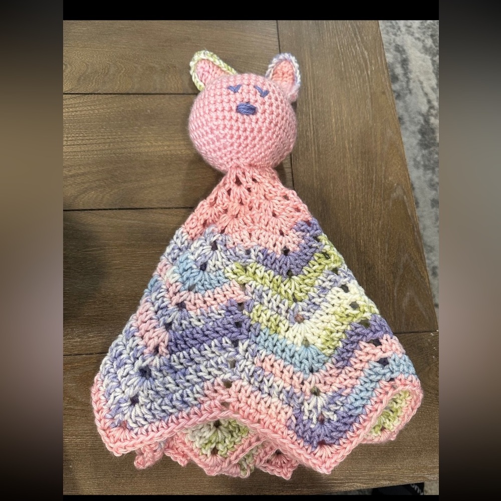 Handmade Bunny Security Blanket